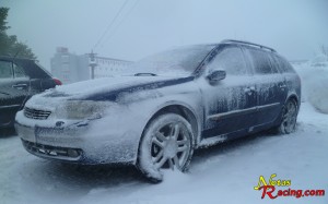 Renault Laguna II  Grand Tour en la nieve (Cabeza de manzaneda)